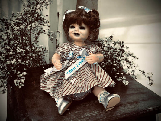 Meet Helena 16" Doll Porcelain Undead Creepy Haunted Spirit Supernatural Possessed Positive Oddity Occult Vessel Paranormal Gift Idea