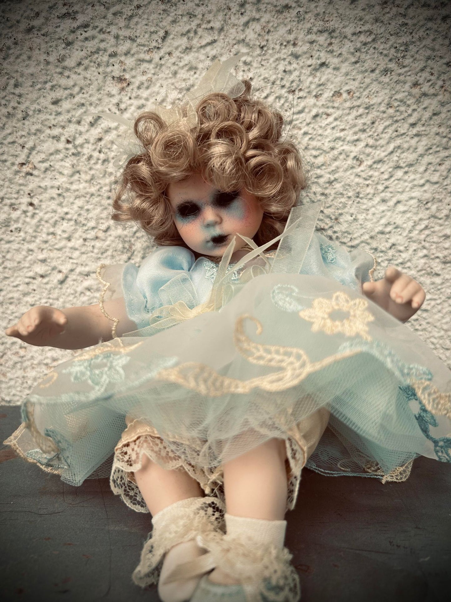 Meet Brittany 7" Mini Haunt Doll Porcelain Zombie Undead Haunted Spirit Paranormal Spooky Possessed Positive Oddity Gift Idea Supernatural