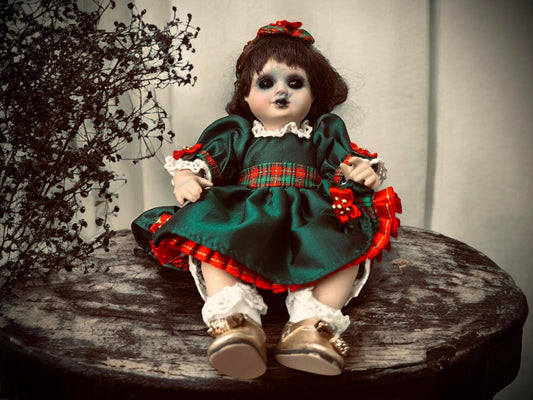 Meet Laylani 7" Mini Haunt Doll Porcelain Zombie Undead Haunted Spirit Paranormal Spooky Possessed Positive Oddity Gift Idea Supernatural