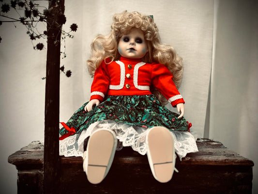 Meet Myra 17" Doll Porcelain Undead Creepy Haunted Spirit Supernatural Possessed Positive Oddity Occult Vessel Paranormal Gift Idea