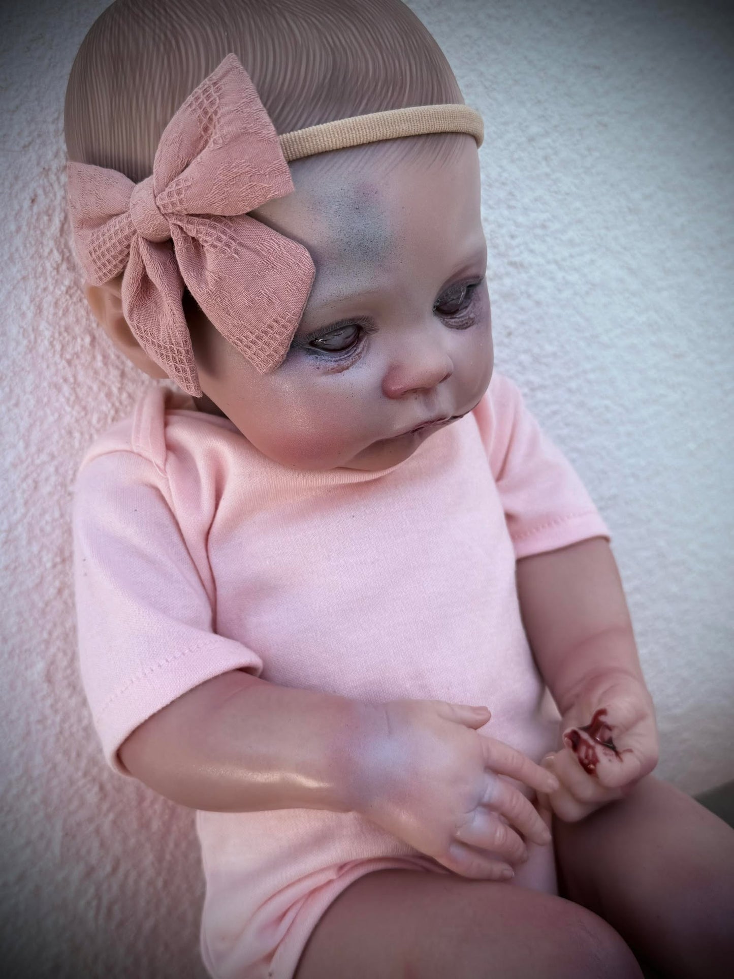 Meet Miley 19" Vinyl Reborn Baby Doll Witchy Haunted Spirit Infected Scary Spooky Zombie Positive Energy Oddity Gift Idea Vessel Specimen 22