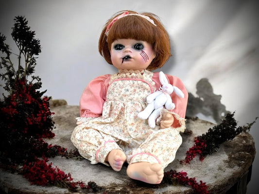 Meet Amy 14" Doll Porcelain Creepy Haunted Spirit Supernatural Possessed Positive Oddity Occult Paranormal Gift Idea Specimen 1244