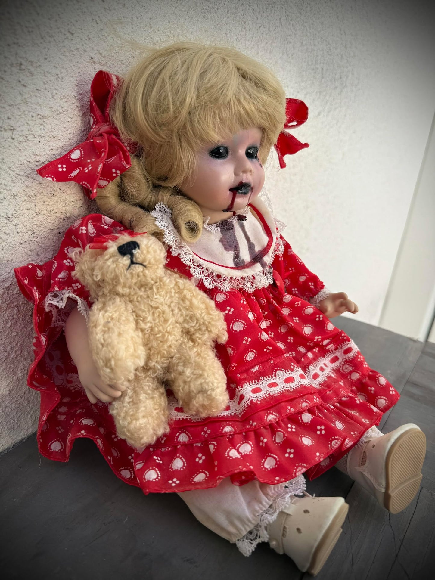 Meet Gabriella 13" Doll Porcelain Creepy Haunted Spirit Supernatural Possessed Positive Oddity Occult Paranormal Gift Idea Specimen 1156