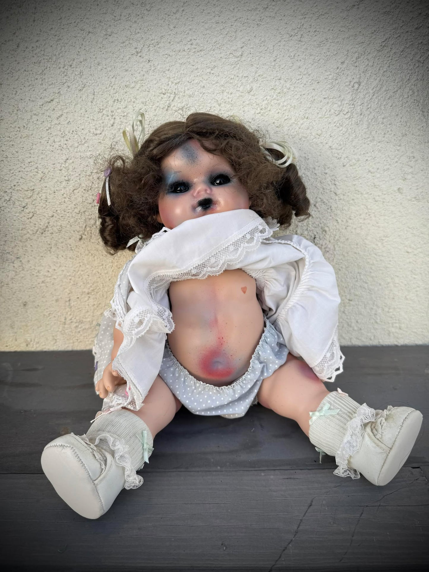 Meet Juniper 17" Doll Porcelain Creepy Haunted Spirit Supernatural Possessed Positive Oddity Occult Paranormal Gift Idea Specimen 1045