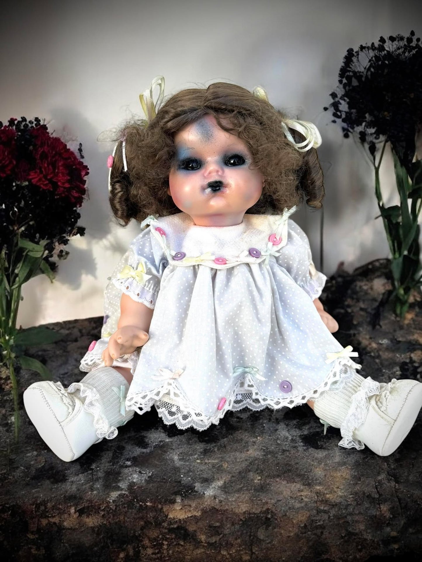 Meet Juniper 17" Doll Porcelain Creepy Haunted Spirit Supernatural Possessed Positive Oddity Occult Paranormal Gift Idea Specimen 1045