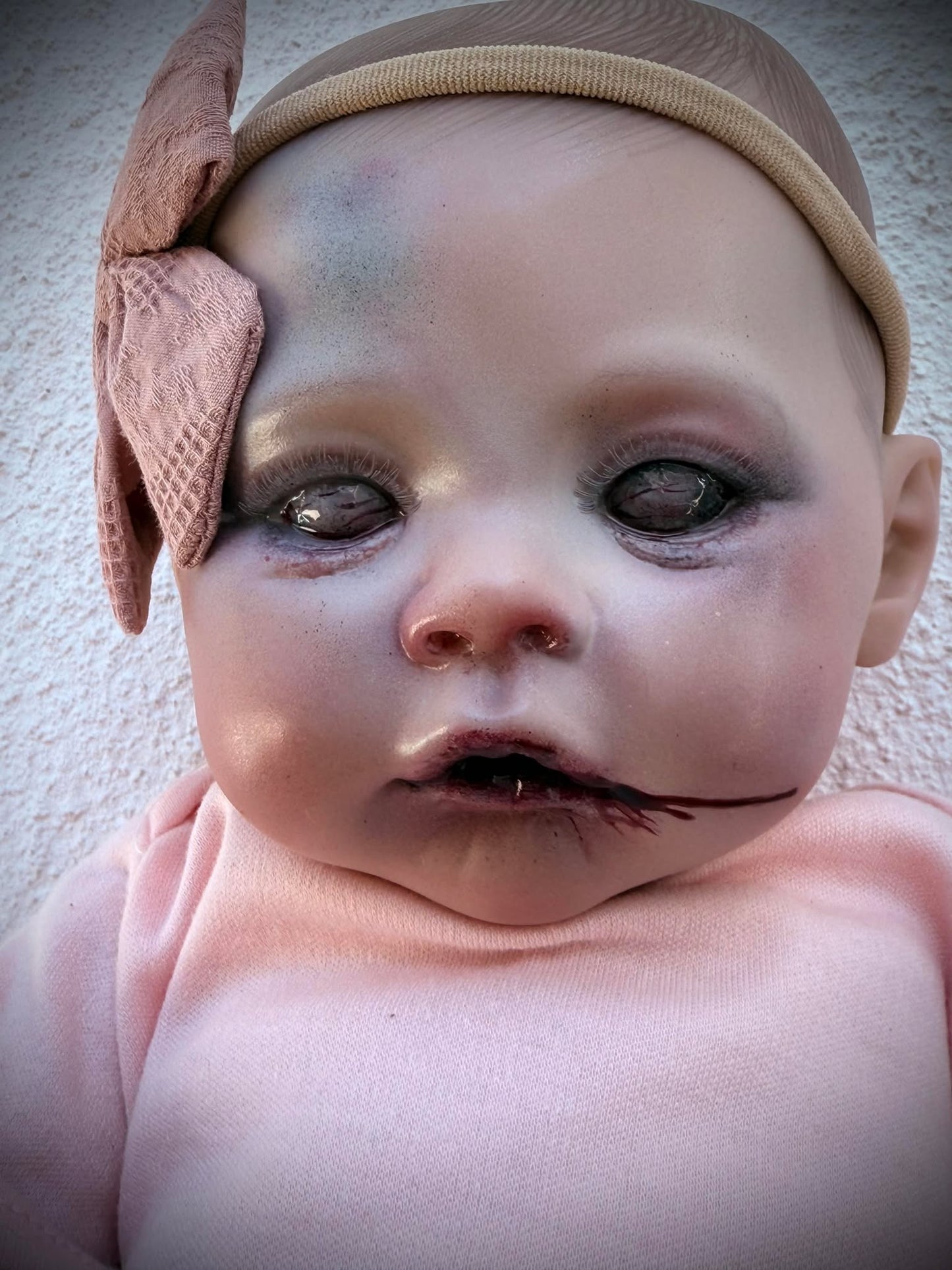 Meet Miley 19" Vinyl Reborn Baby Doll Witchy Haunted Spirit Infected Scary Spooky Zombie Positive Energy Oddity Gift Idea Vessel Specimen 22