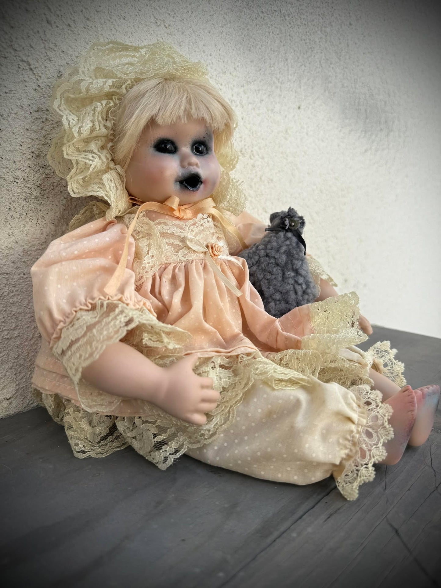 Meet Samantha 13" Doll Porcelain Creepy Haunted Spirit Supernatural Possessed Positive Oddity Occult Paranormal Gift Idea Specimen 1210