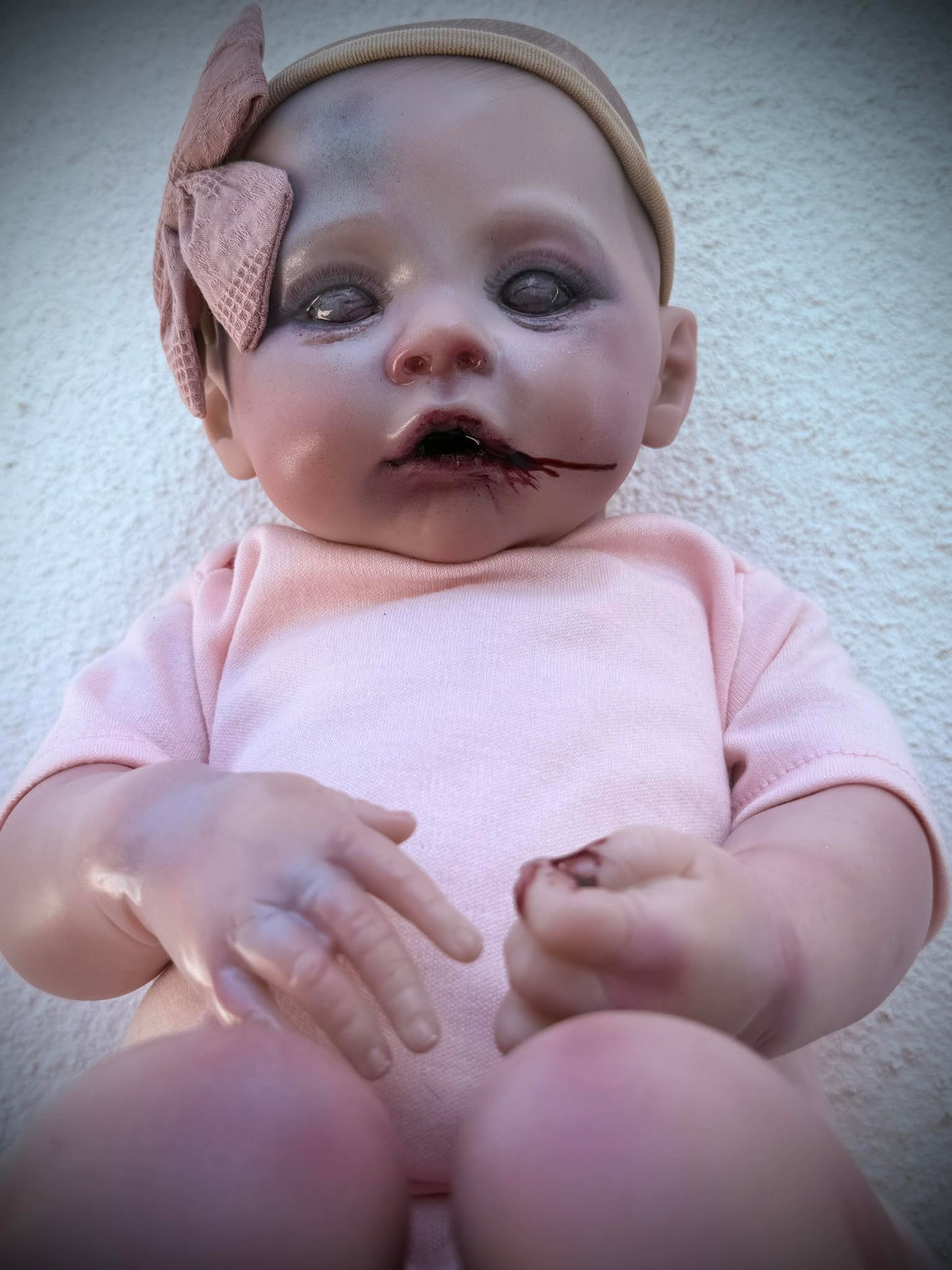 Meet Miley 19" Vinyl Reborn Baby Doll Witchy Haunted Spirit Infected Scary Spooky Zombie Positive Energy Oddity Gift Idea Vessel Specimen 22