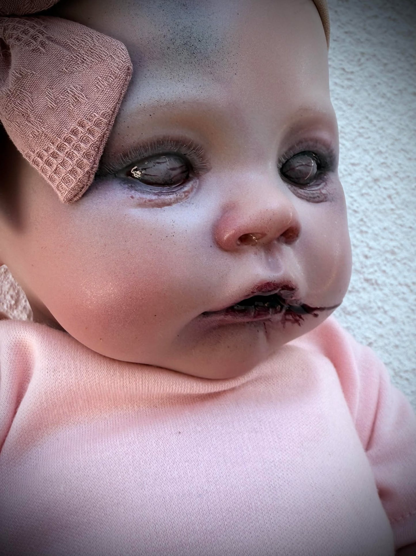 Meet Miley 19" Vinyl Reborn Baby Doll Witchy Haunted Spirit Infected Scary Spooky Zombie Positive Energy Oddity Gift Idea Vessel Specimen 22