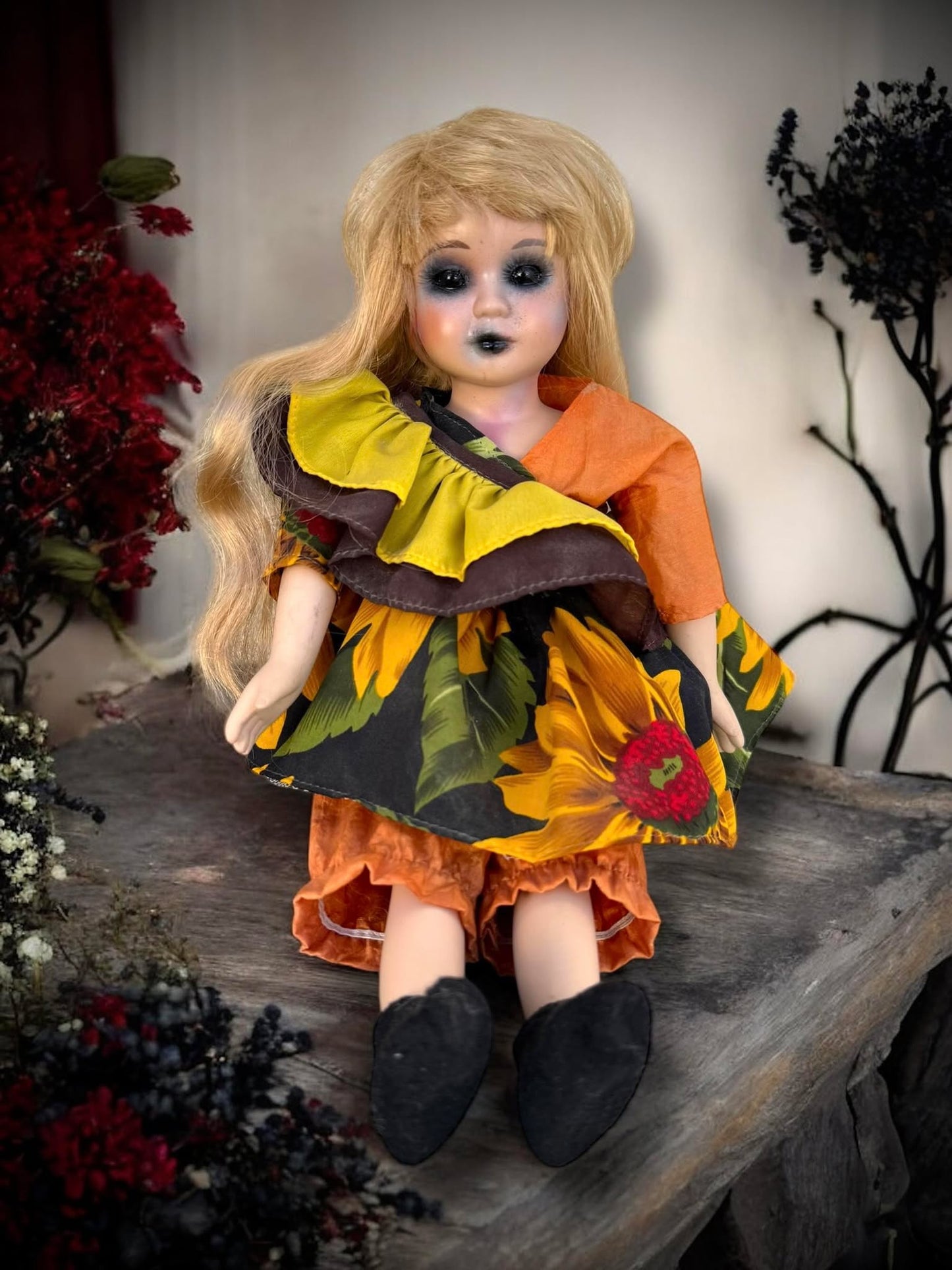 Meet Ruby 14" Doll Porcelain Creepy Haunted Spirit Supernatural Possessed Positive Oddity Occult Paranormal Gift Idea Specimen 1122