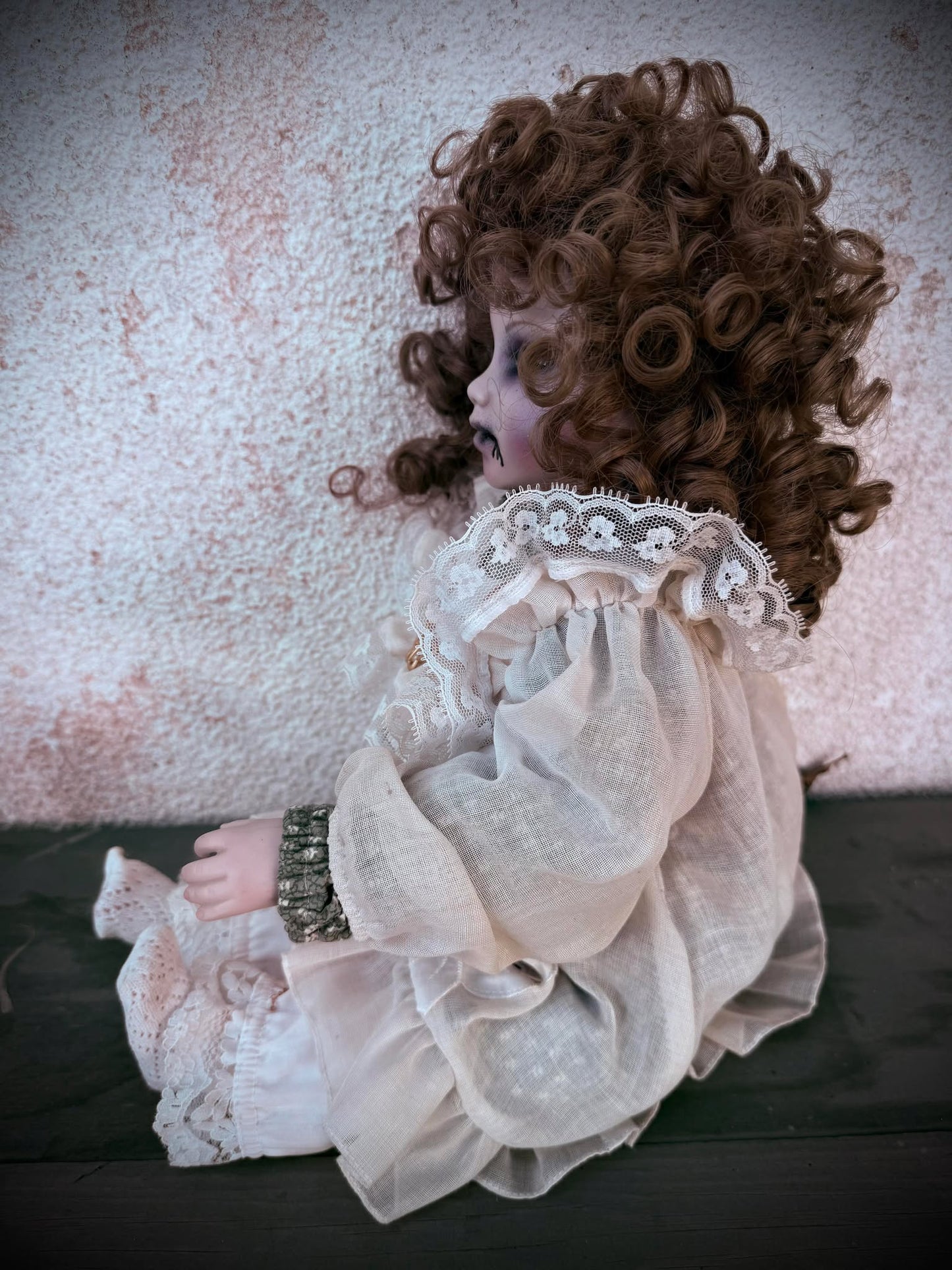 Meet Alyssa 18" Doll Porcelain Creepy Haunted Spirit Supernatural Possessed Positive Oddity Occult Paranormal Gift Idea Specimen 1244