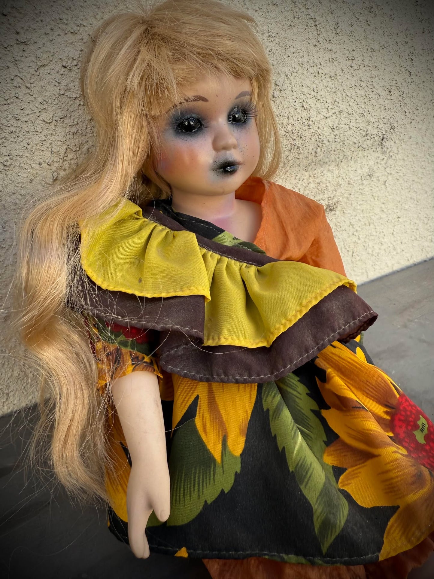 Meet Ruby 14" Doll Porcelain Creepy Haunted Spirit Supernatural Possessed Positive Oddity Occult Paranormal Gift Idea Specimen 1122