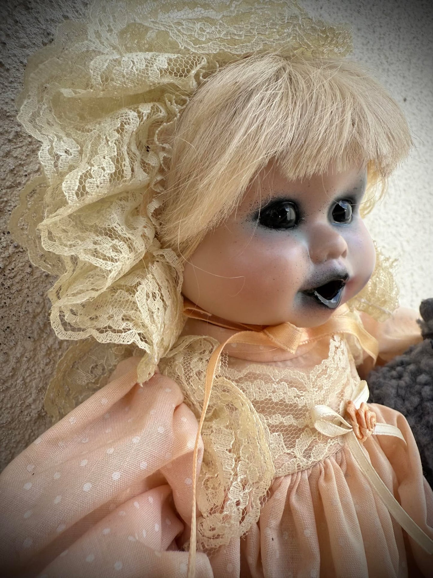 Meet Samantha 13" Doll Porcelain Creepy Haunted Spirit Supernatural Possessed Positive Oddity Occult Paranormal Gift Idea Specimen 1210