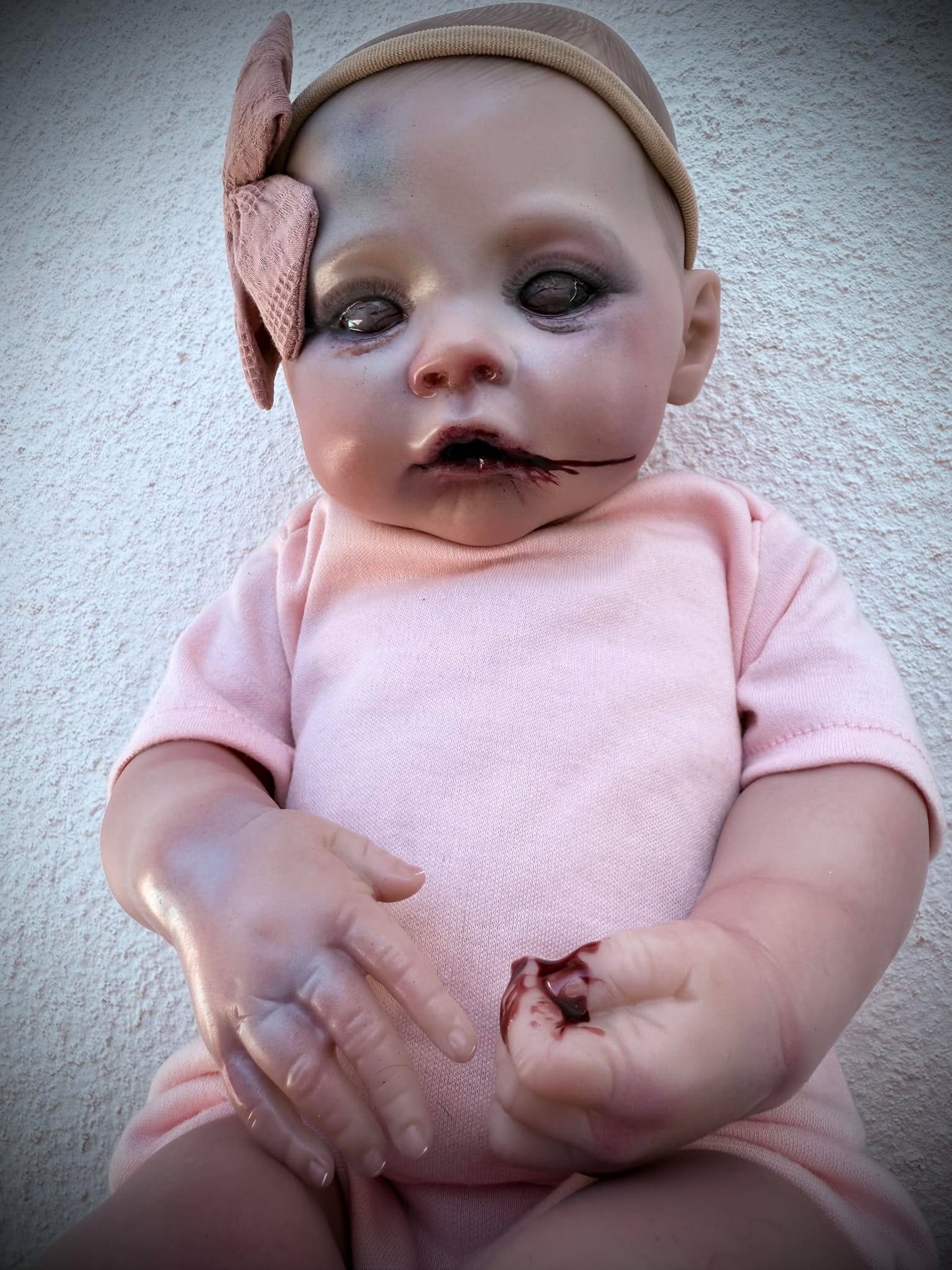 Meet Miley 19" Vinyl Reborn Baby Doll Witchy Haunted Spirit Infected Scary Spooky Zombie Positive Energy Oddity Gift Idea Vessel Specimen 22