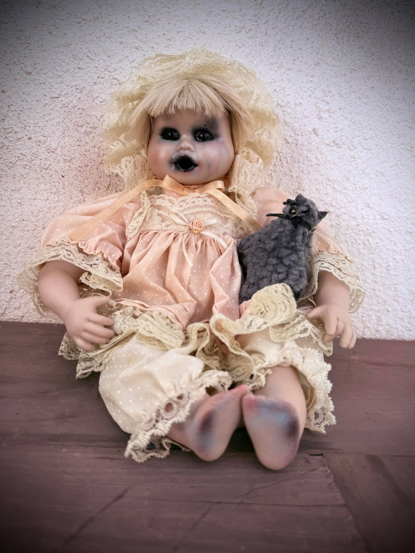 Meet Samantha 13" Doll Porcelain Creepy Haunted Spirit Supernatural Possessed Positive Oddity Occult Paranormal Gift Idea Specimen 1210