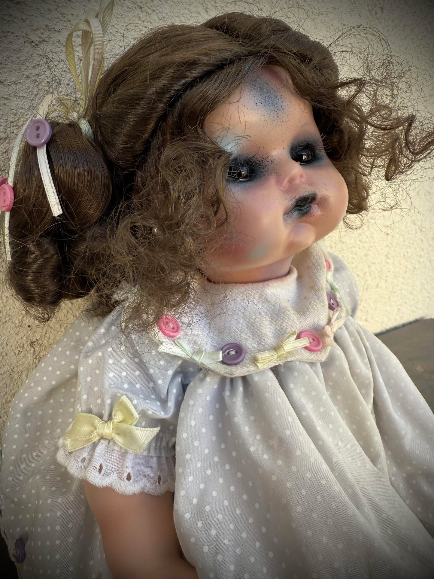 Meet Juniper 17" Doll Porcelain Creepy Haunted Spirit Supernatural Possessed Positive Oddity Occult Paranormal Gift Idea Specimen 1045