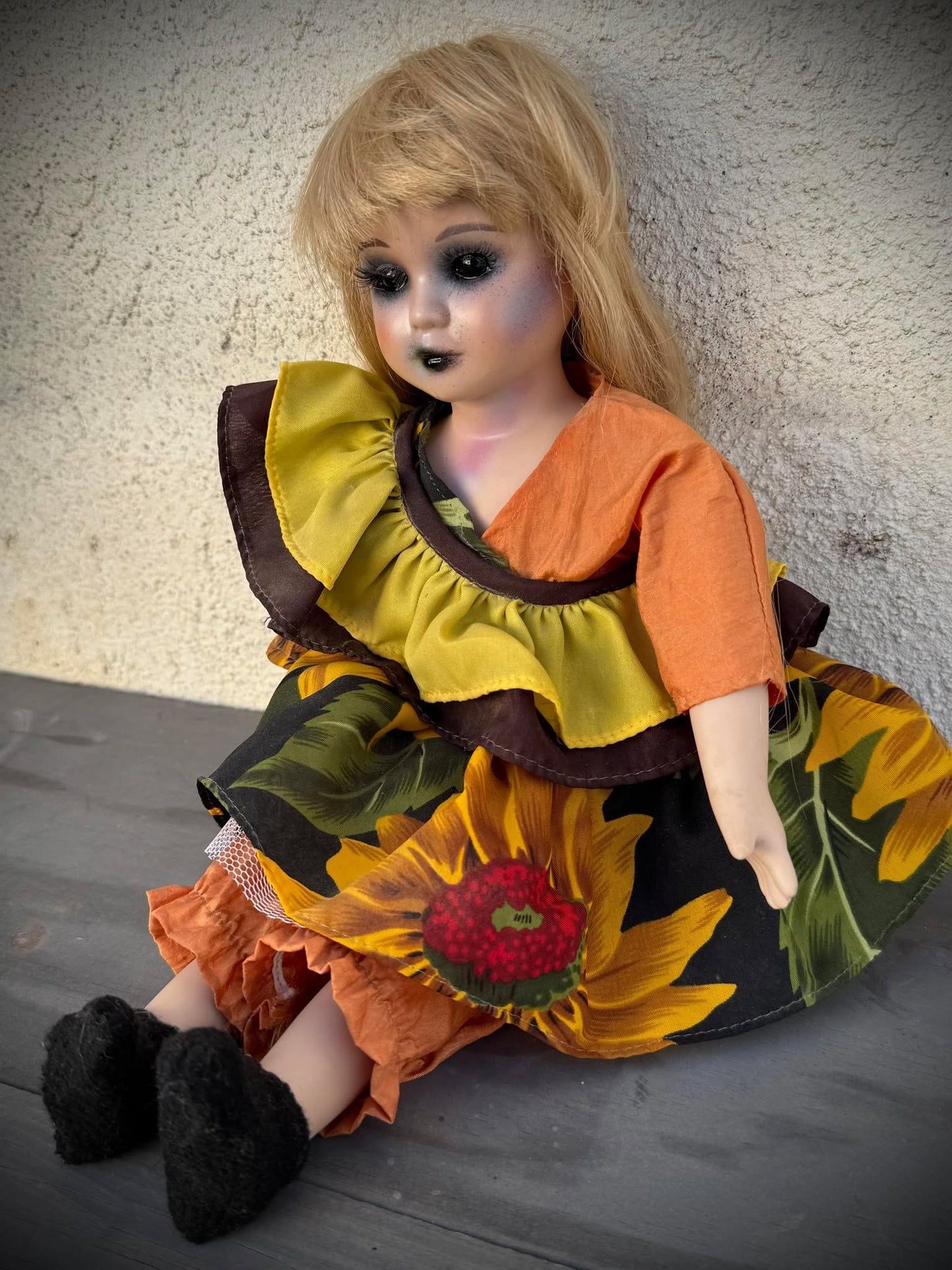 Meet Ruby 14" Doll Porcelain Creepy Haunted Spirit Supernatural Possessed Positive Oddity Occult Paranormal Gift Idea Specimen 1122