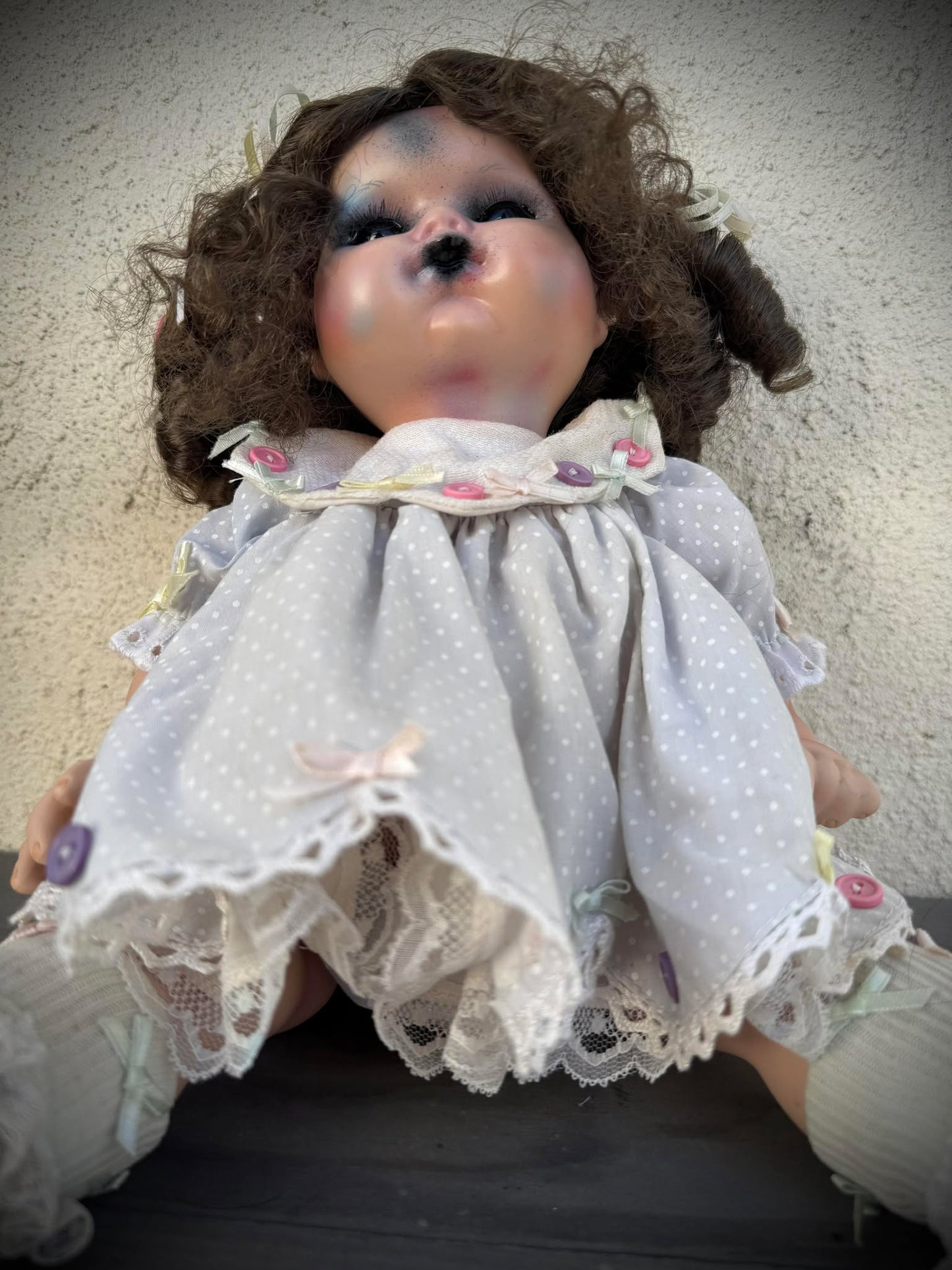 Meet Juniper 17" Doll Porcelain Creepy Haunted Spirit Supernatural Possessed Positive Oddity Occult Paranormal Gift Idea Specimen 1045