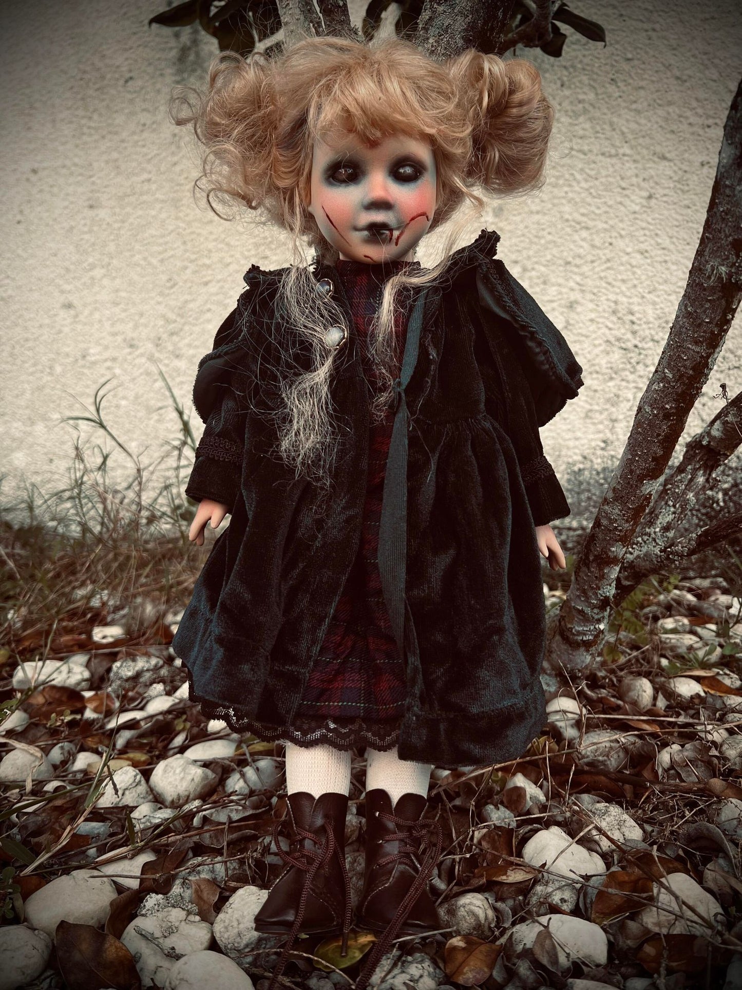 Meet Renee 16" Doll Porcelain Witchy Creepy Haunted Spirit Infected Scary Poltergeist Spooky Possessed Gothic Positive Gift Idea Vessel