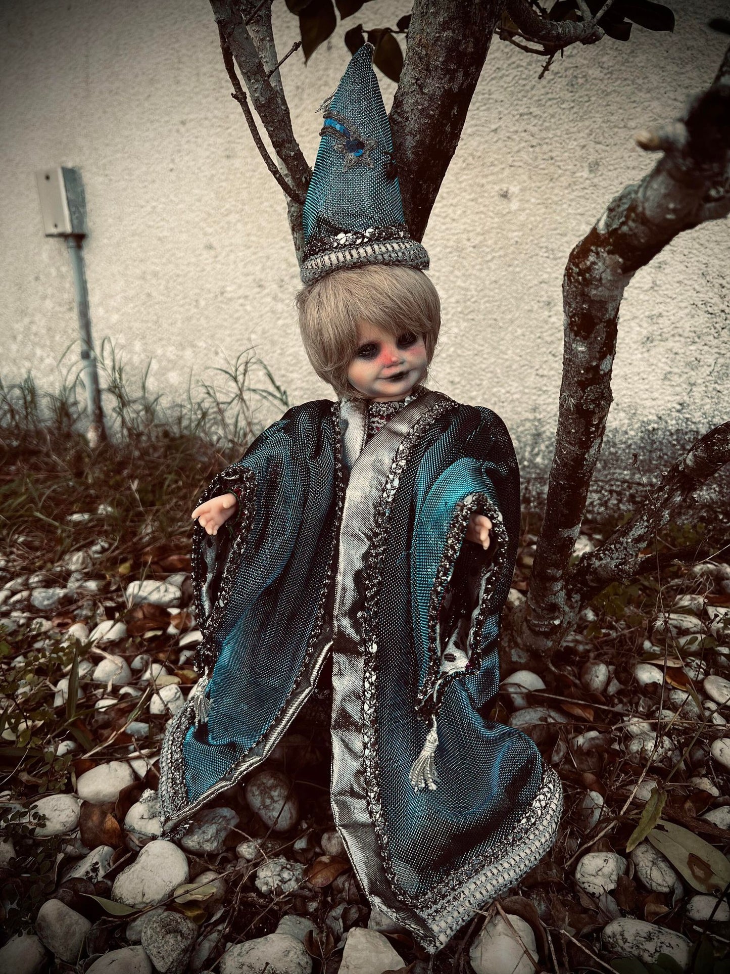 Meet Claudia 13" Doll Porcelain Witchy Creepy Haunted Spirit Infected Scary Poltergeist Spooky possessed Gothic Positive Gift Idea Vessel