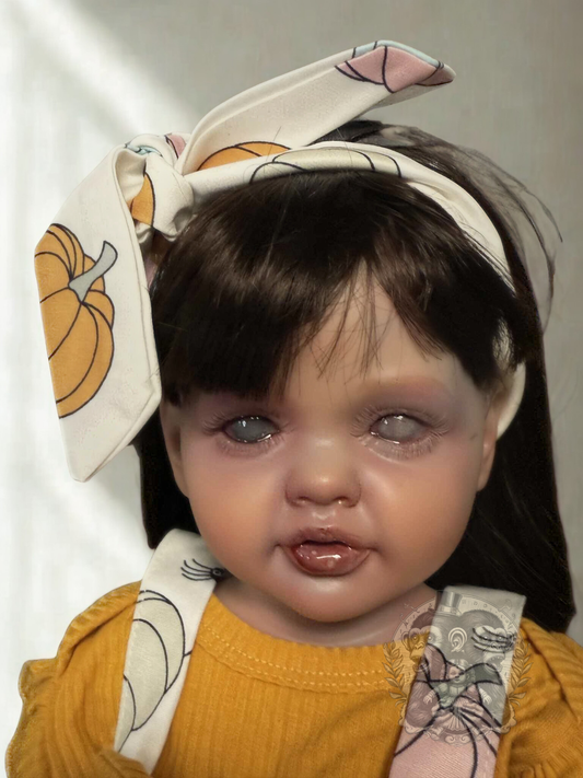 Lila Mae — The Undying Child OOAK Zombie Horror Doll Disturbing Oddity Scary Creepy Gift Idea Halloween Undead Reborn