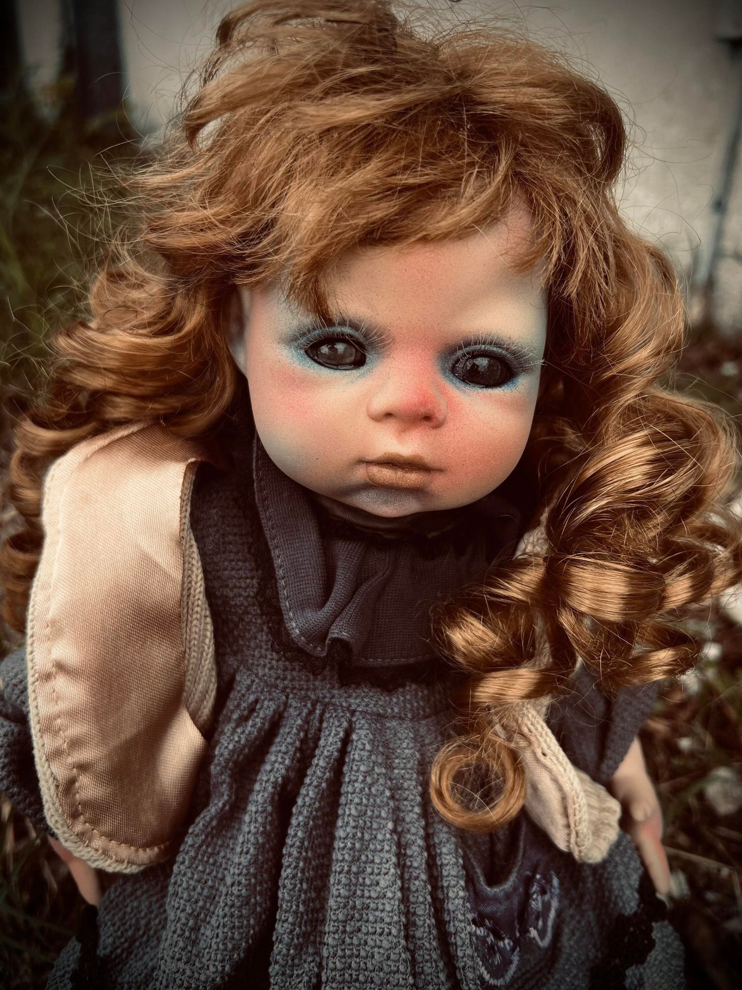 Meet Claudia 13" Doll Porcelain Witchy Creepy Haunted Spirit Infected Scary Poltergeist Spooky possessed Gothic Positive Gift Idea Vessel