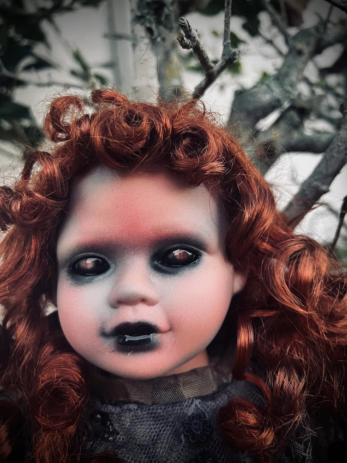 Meet Janice 20" Doll Porcelain Witchy Creepy Haunted Spirit Infected Scary Poltergeist Spooky Ginger Possessed Gothic Positive Gift Idea