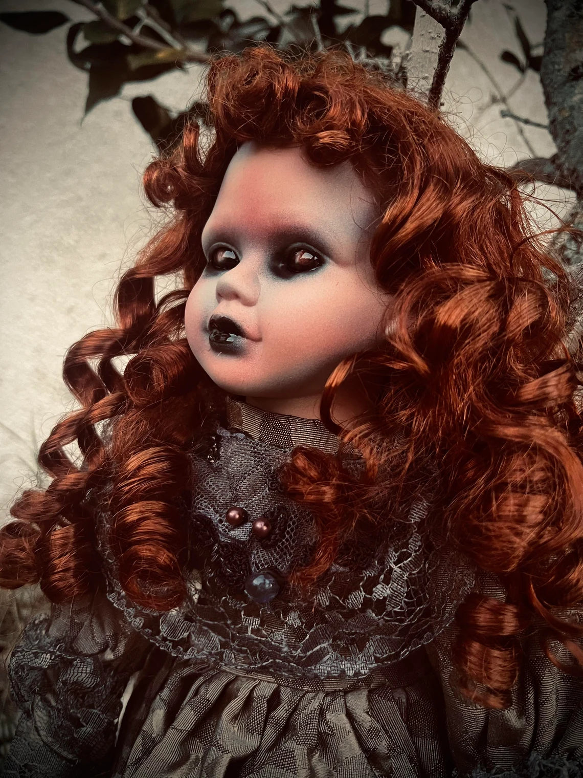 Meet Janice 20" Doll Porcelain Witchy Creepy Haunted Spirit Infected Scary Poltergeist Spooky Ginger Possessed Gothic Positive Gift Idea