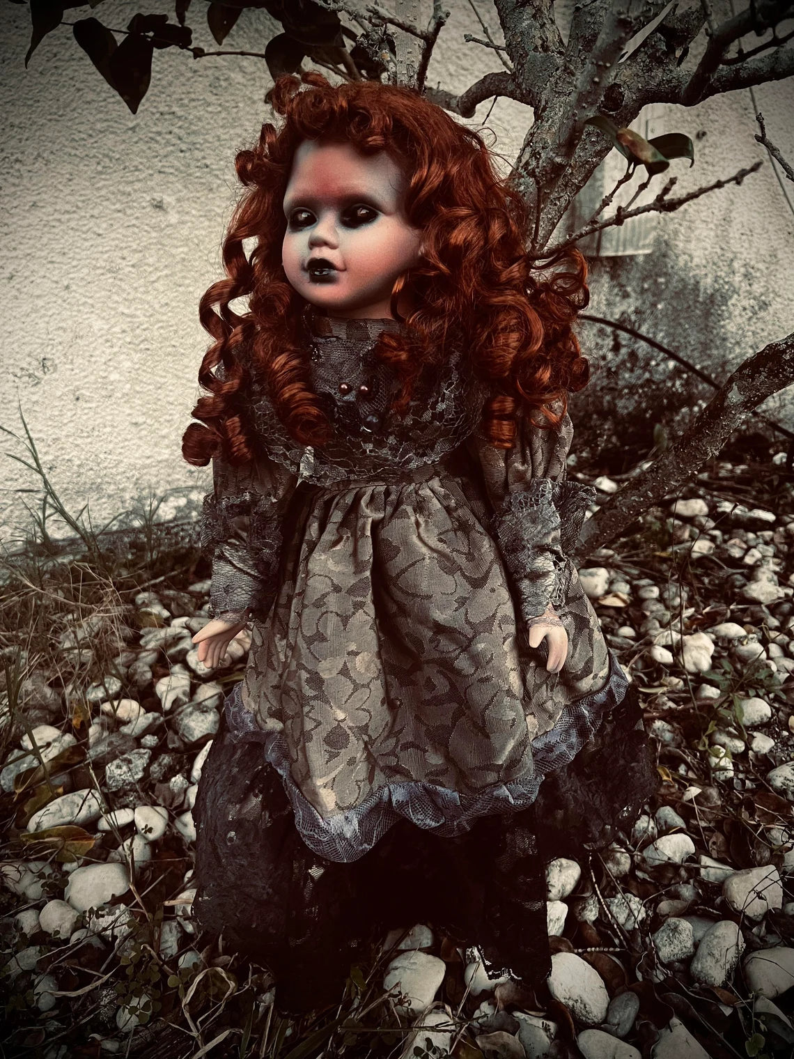 Meet Janice 20" Doll Porcelain Witchy Creepy Haunted Spirit Infected Scary Poltergeist Spooky Ginger Possessed Gothic Positive Gift Idea