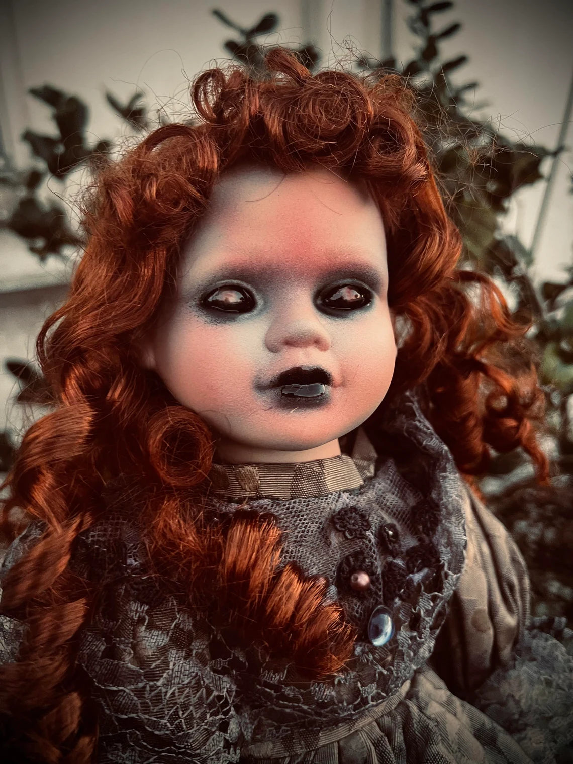 Meet Janice 20" Doll Porcelain Witchy Creepy Haunted Spirit Infected Scary Poltergeist Spooky Ginger Possessed Gothic Positive Gift Idea