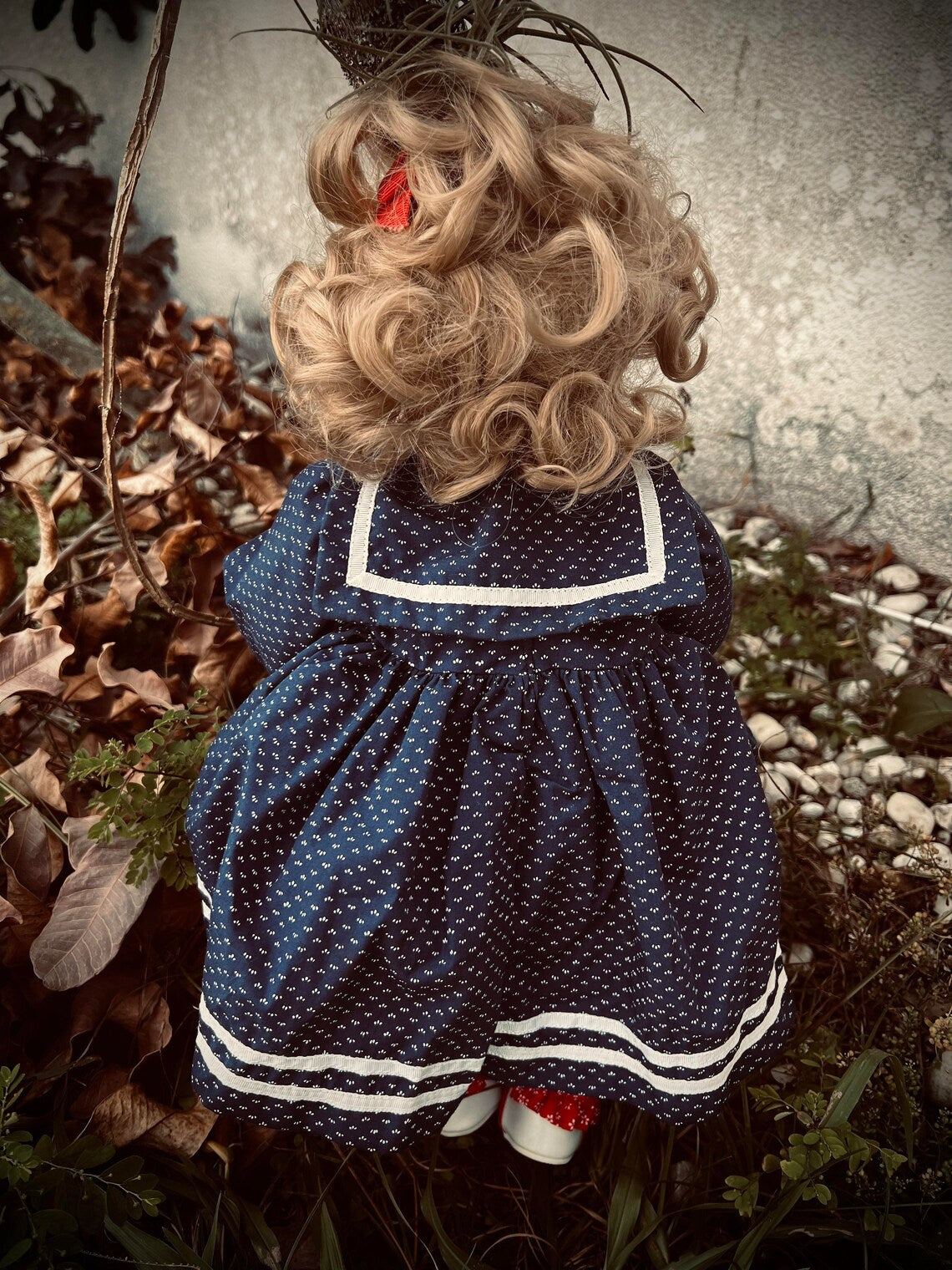 Meet Olive 20" Doll Porcelain Witchy Creepy Haunted Spirit Infected Scary Poltergeist Spooky Blue Eyes Possessed Gothic Positive Gift Idea