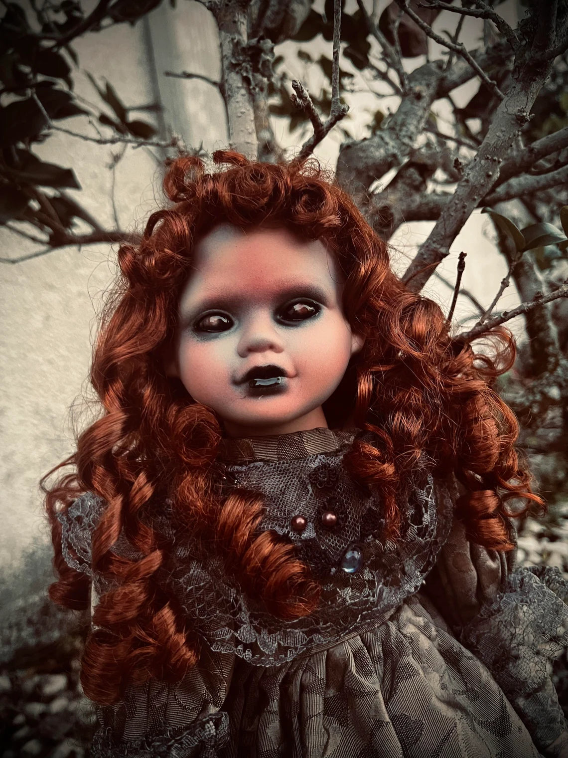 Meet Janice 20" Doll Porcelain Witchy Creepy Haunted Spirit Infected Scary Poltergeist Spooky Ginger Possessed Gothic Positive Gift Idea