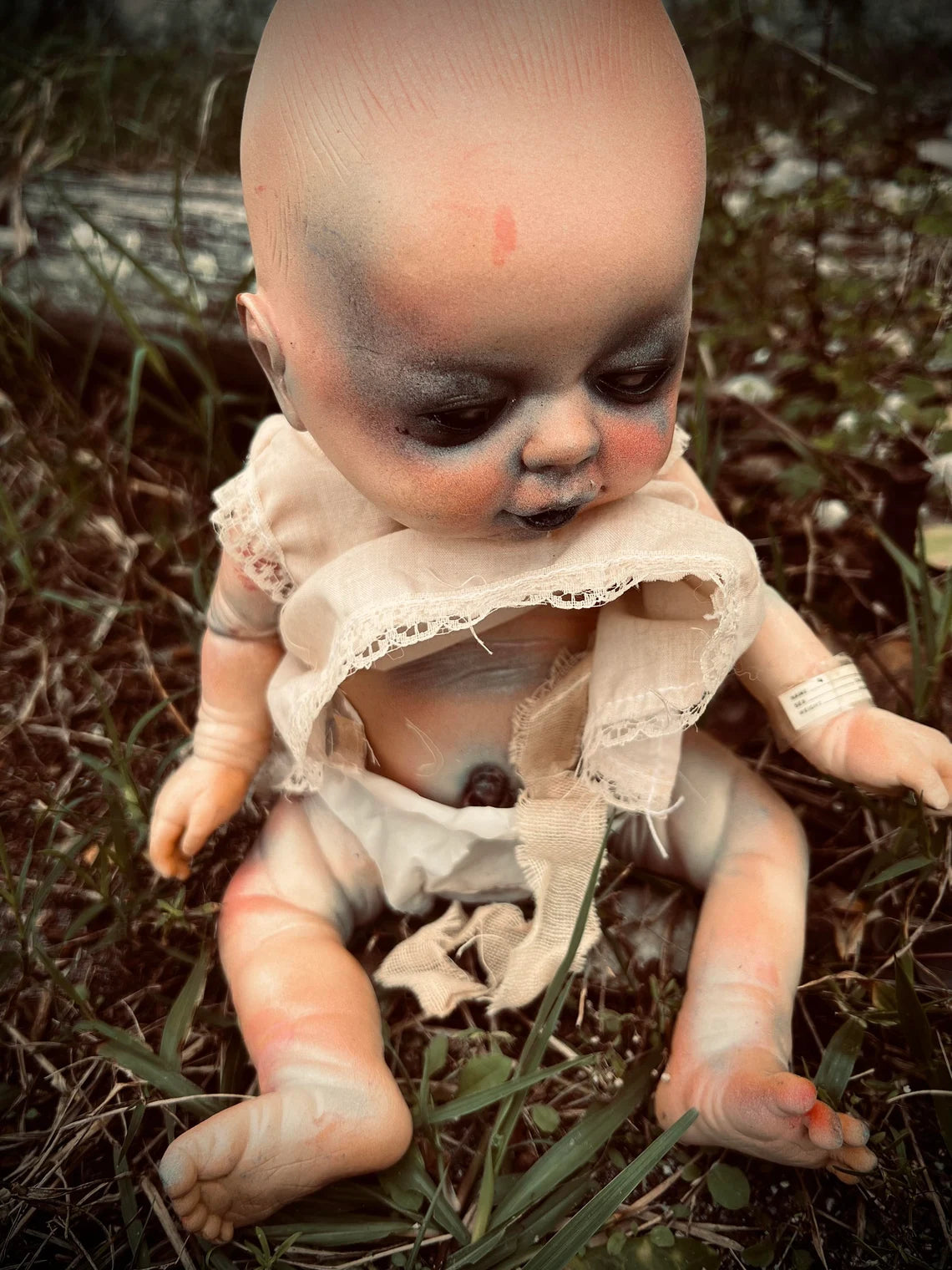 Meet Esther 12" Newborn Doll Witchy Creepy Haunted Spirit Infected Scary Poltergeist Spooky Undead Possessed Gothic Positive Gift