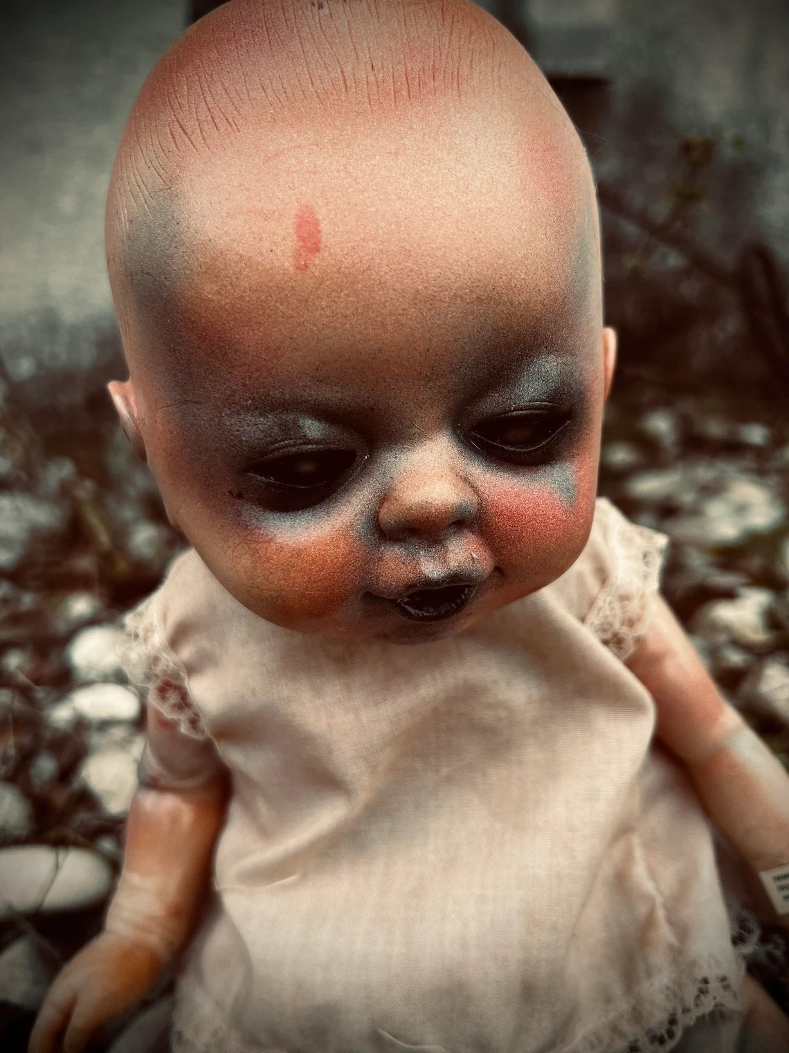 Meet Esther 12" Newborn Doll Witchy Creepy Haunted Spirit Infected Scary Poltergeist Spooky Undead Possessed Gothic Positive Gift