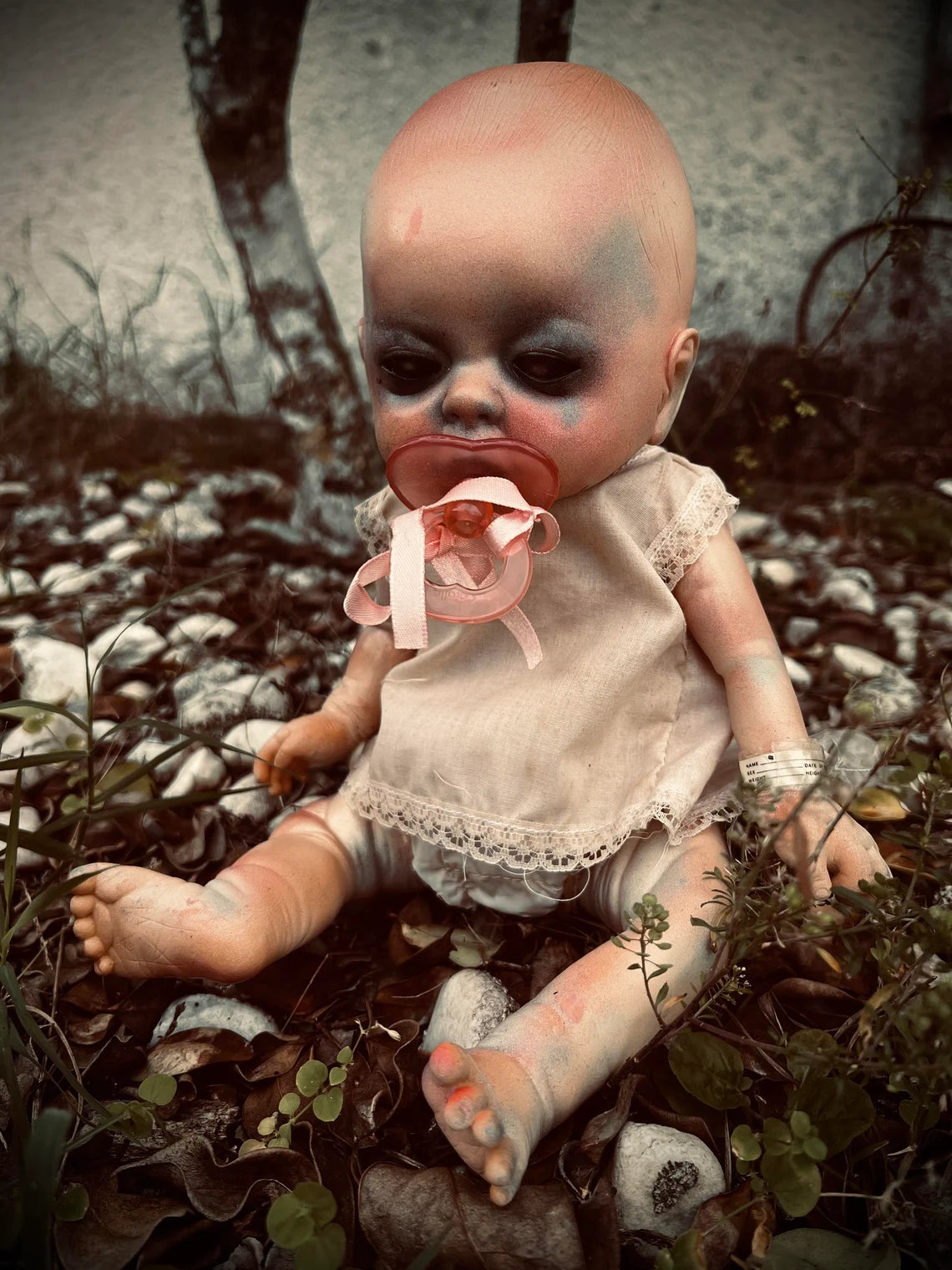 Meet Esther 12" Newborn Doll Witchy Creepy Haunted Spirit Infected Scary Poltergeist Spooky Undead Possessed Gothic Positive Gift