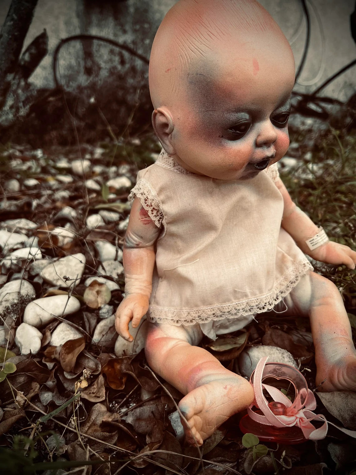 Meet Esther 12" Newborn Doll Witchy Creepy Haunted Spirit Infected Scary Poltergeist Spooky Undead Possessed Gothic Positive Gift