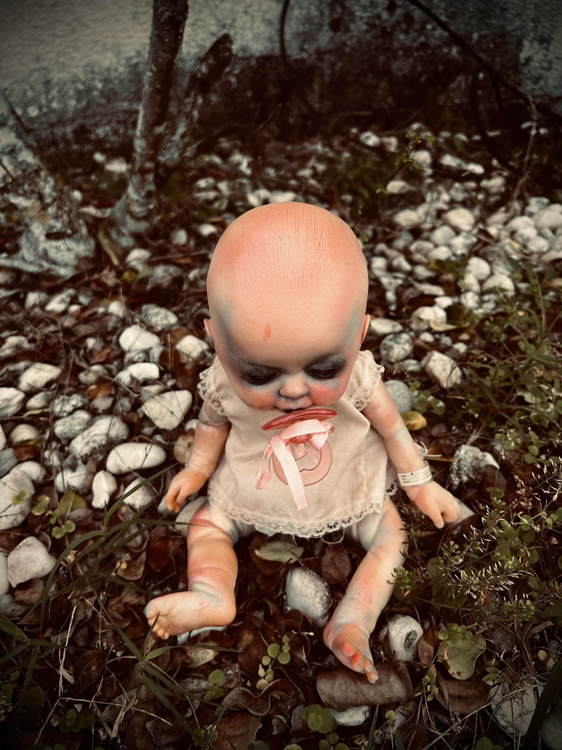 Meet Esther 12" Newborn Doll Witchy Creepy Haunted Spirit Infected Scary Poltergeist Spooky Undead Possessed Gothic Positive Gift